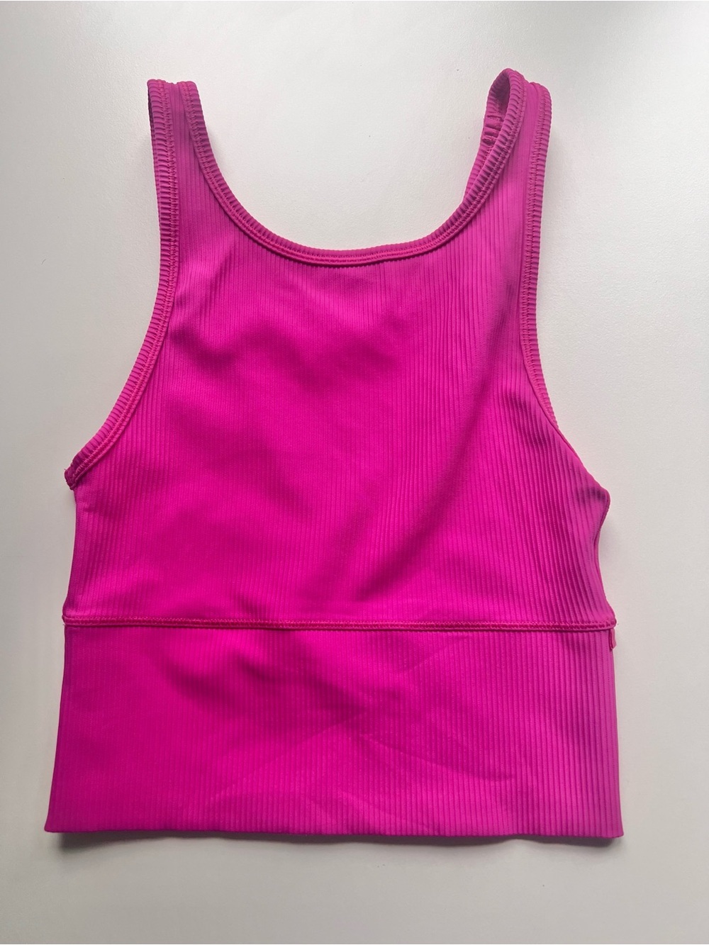 Lululemon Power Pivot Tank Top *Rib Sonic Pink Size 2